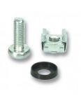 Кріпильний набір MIRSAN (гвинт M6, гайка, шайба) 20 шт.
