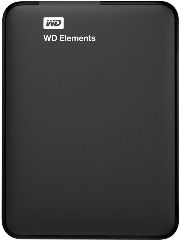 Портативний жорсткий диск WD 4TB USB 3.0 Elements Portable Black