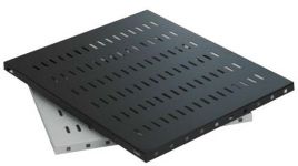 Полиця MIRSAN для шафи 19" 600,  RAL 7035