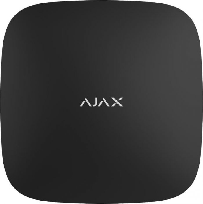 Інтелектуальна централь Ajax Hub чорна (GSM+Ethernet)