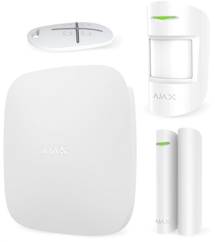 Комплект охоронної сигналізації Ajax StarterKit білий