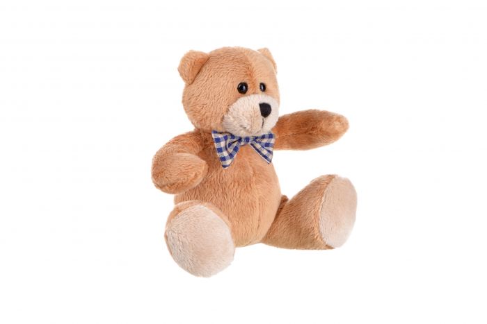 М'яка іграшка Same Toy Ведмедик світло-коричневий 13см THT676