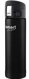 Термос Lamart з замком LT4045 (0.42л) чоргного кольору