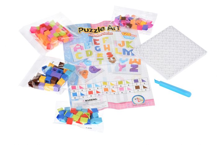 Пазл Same Toy Мозаїка Puzzle Art Alphabet series 126 ел. 5990-3Ut