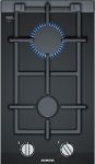 Варильна поверхня газова доміно Siemens ER3A6BD70 -30см/газ на склі/2 конф/чорний