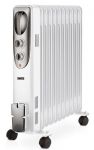 Обігрівач оливний Zanussi ZOH/ES-11WN, 27м2, 2200Вт, мех. упр-ння, 11 секцій, білий