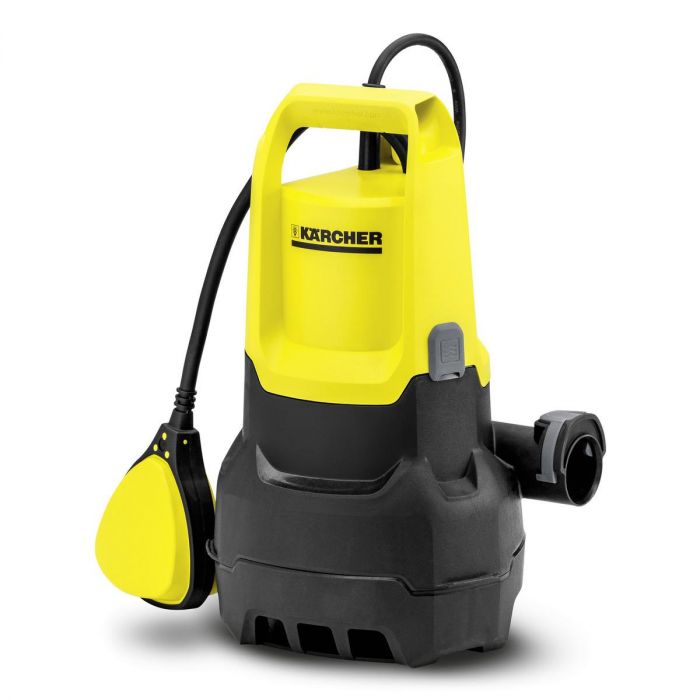 Насос дренажний Karcher SP 1 Dirt для брудної води, 250 Вт, 5.5 куб/год, висота 4.5 м, глибина 7м