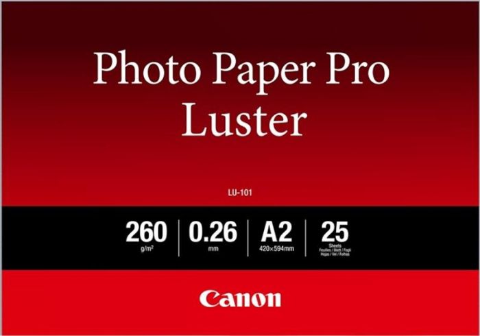 Папір Canon A2 Luster Paper LU-101, 25л.
