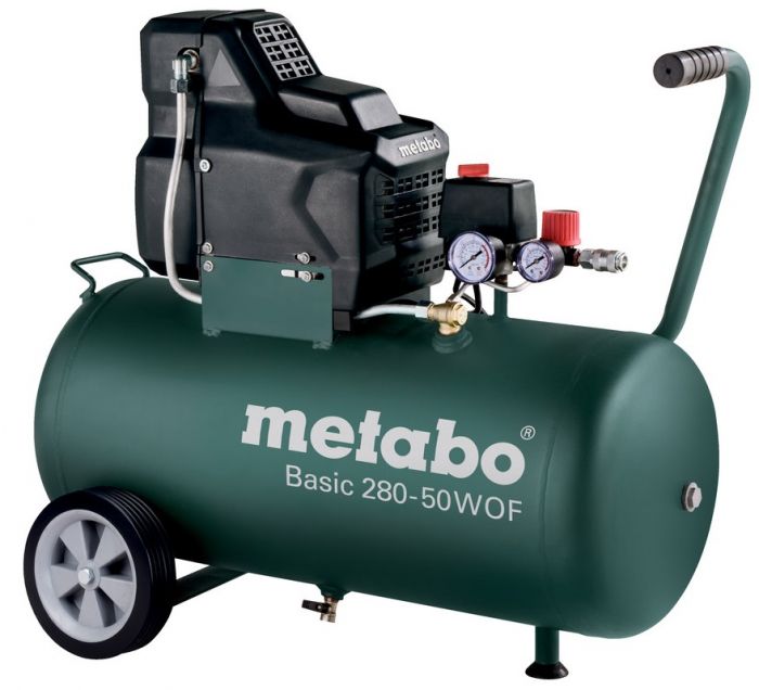 Компресор Metabo Basic 280-50 W OF безмасляний