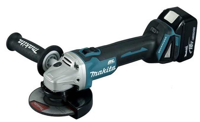 Шліфмашина кутова Makita DGA504RFE акумуляторна, LXT 18В