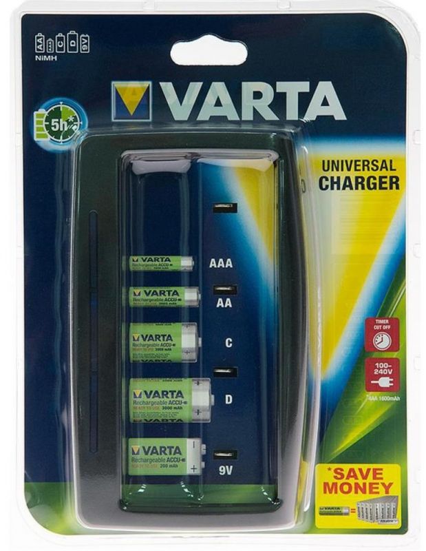 Зарядний пристрій VARTA UNIVERSAL CHARGER