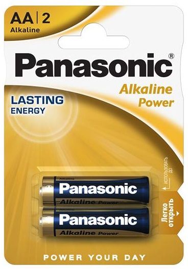 Батарейка Panasonic ALKALINE POWER лужна AA блістер, 2 шт.