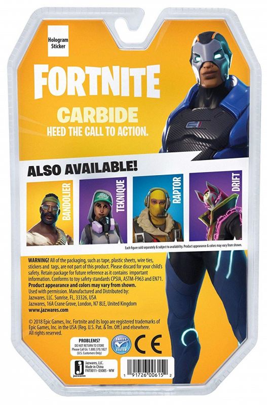 Колекційна фігурка Jazwares Fortnite Solo Mode Carbide