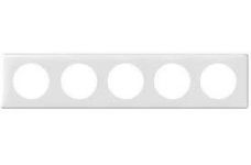 Рамка 5п Білий глянець Celiane Legrand