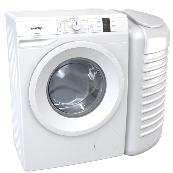 Пральна машина з баком Gorenje WP6YS2/R, 6кг, 800, A++, глибина 43см, Дисплей, Білий