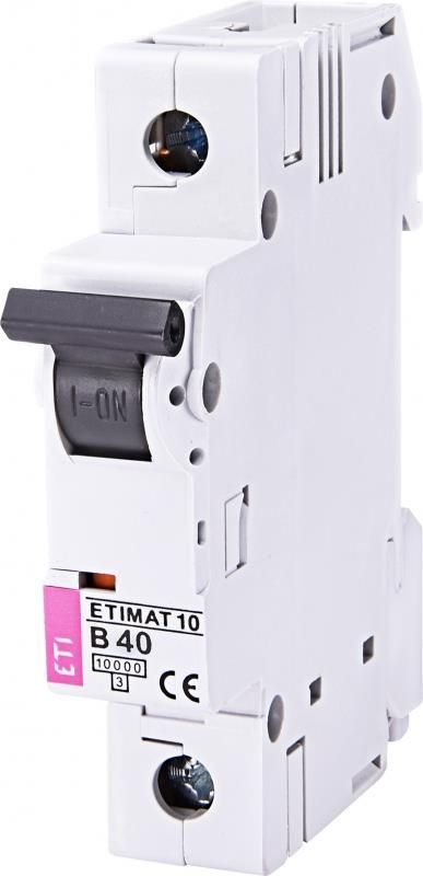 Автоматичний вимикач ETIMAT 10 1p B 40А (10 kA)