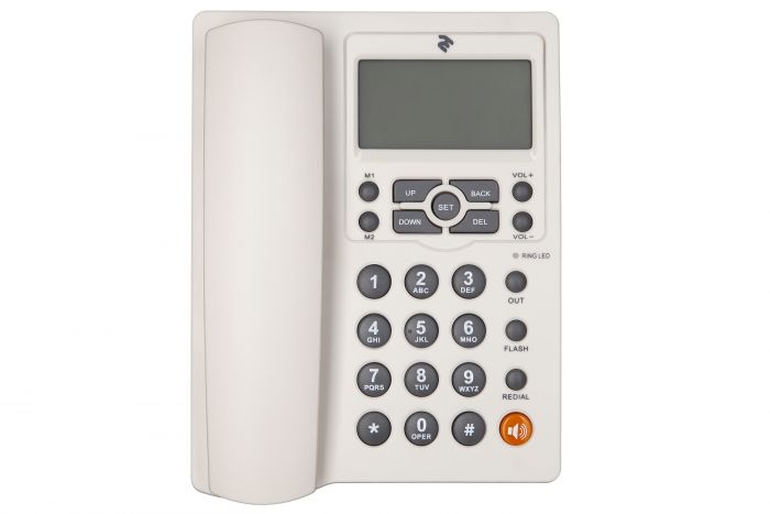 Дротовий телефон 2E AP-410 White