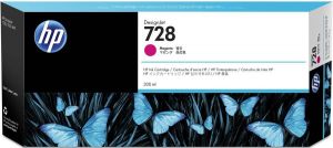 Картридж HP No.728 DesignJet T730/T830 Magenta 300 ml