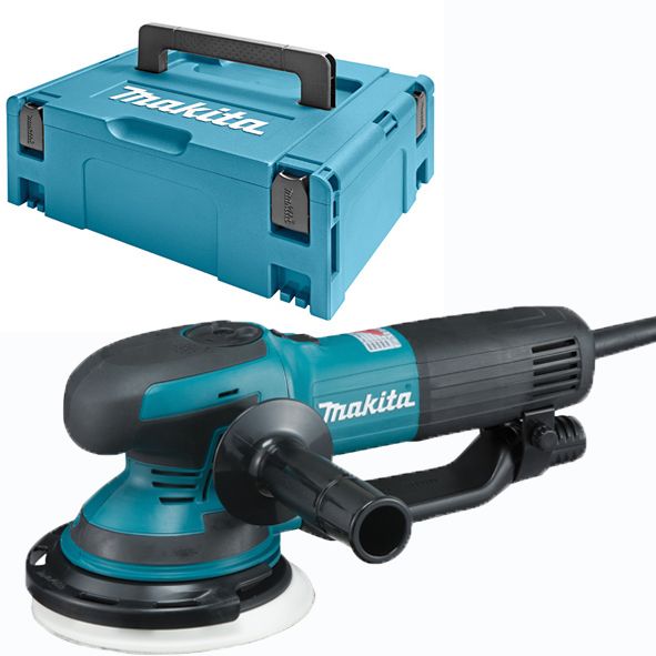 Шліфмашина ексцентрикова Makita BO6050J, 750 Вт, 150 мм, 1600-6800/хв, 2.6 кг