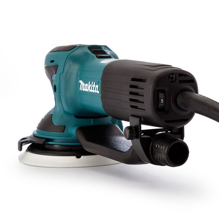 Шліфмашина ексцентрикова Makita BO6050J, 750 Вт, 150 мм, 1600-6800/хв, 2.6 кг