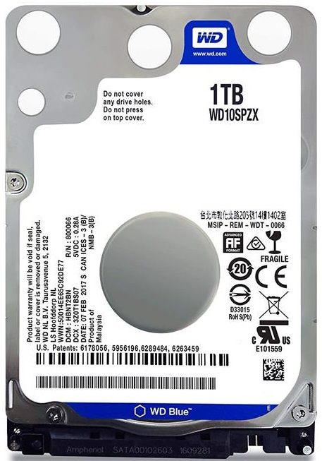 Жорсткий диск WD 1TB 2.5" 5400 128MB SATA Blue