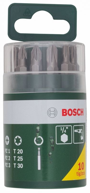 Набір біт Bosch 9 шт з тримачем