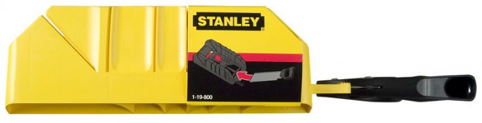 Стусло з ножівкою Stanley, ножівка 350мм, ударостійкий АБС-пластик, 480х140х100мм, 90°, 45°, 22.5°