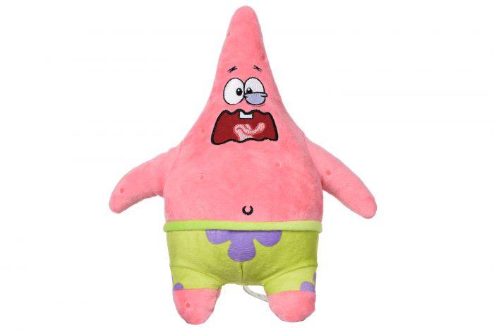 М'яка ігрaшка SpongeBob Exsqueeze Me Plush Patrick Burp зі звуком