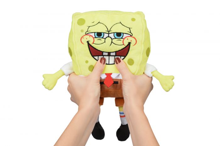 М'яка ігрaшка SpongeBob Exsqueeze Me Plush SpongeBob Fart зі звуком