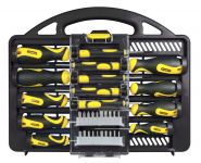 Викрутки Stanley, набір 34 од., з бітами, кейс