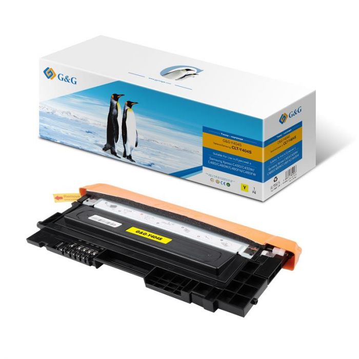 Картридж G&G до Samsung C430/C430W,C480/C480W/ C480FN Yellow