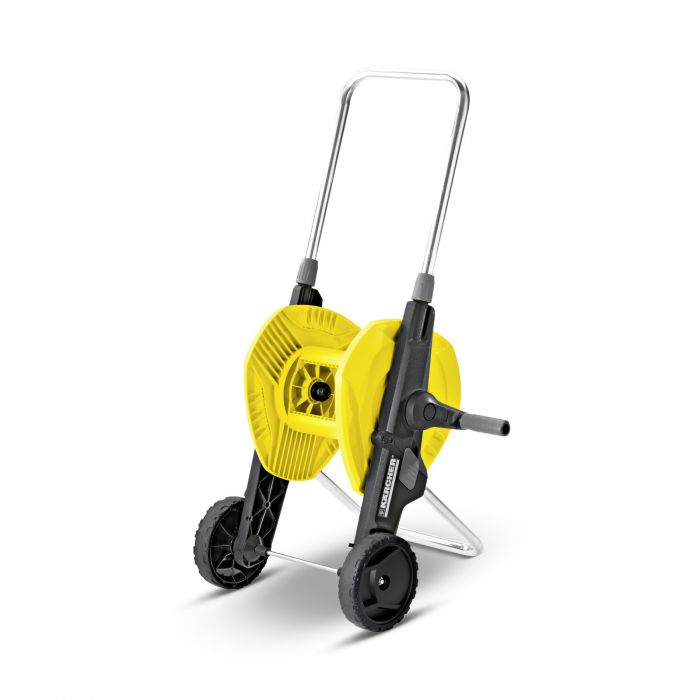 Катушка для шланга Karcher "HT 3.400", складне, регулювання висоти ручки візка, довжина шланга: 1/2" 40м, 5/8" 30м, 3/4" 20м