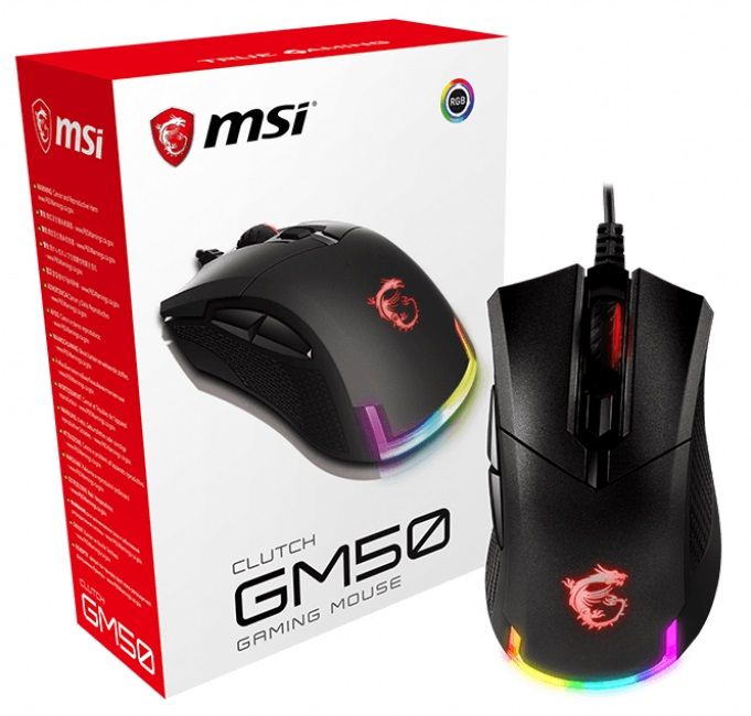 Миша MSI Clutch GM50 GAMING Mouse S12-0400C60-PA3