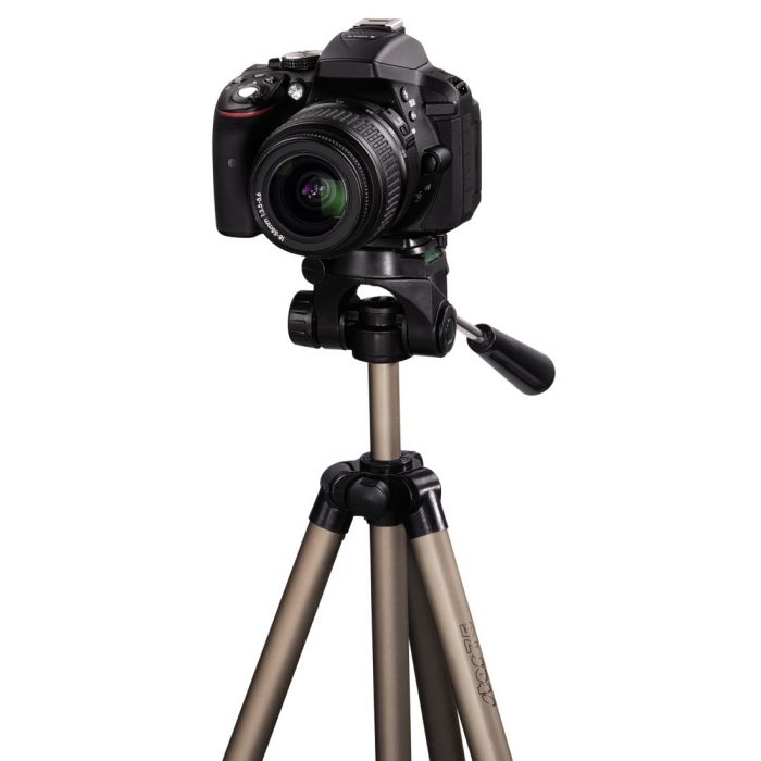 Штатив для фотокамер Hama "Star 75", 1/4 "(6.4 мм), 42,5 -125 см, колір шампань