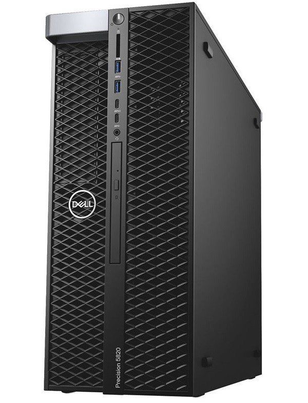 Робоча станція DELL Precision T5820/Intel W-2123/32/256F+1000/ODD/noGFX/kbm/W10P