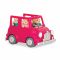 Транспорт Li'l Woodzeez Рожева машина з валізою WZ6547Z