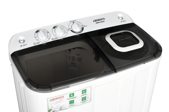 Пральна машина напівавтомат ARDESTO WMH-B65D, 6.5кг, 1350, 41см, Білий