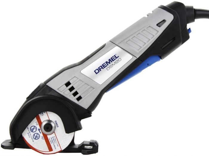 Пила дискова Dremel Saw Max DSM20, 3 насадки, 4 диска (роторайзер)