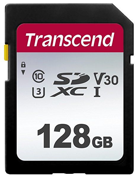 Карта пам'яті Transcend SD 128GB C10 UHS-I  R100/W40MB/s