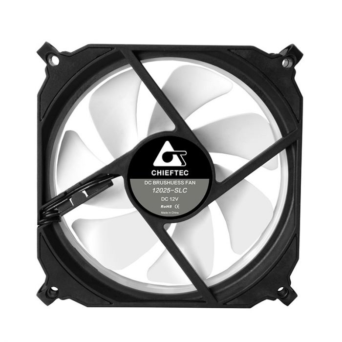 Набір корпусних вентиляторів CHIEFTEC TORNADO 3in1 ARGB fan,3x120мм,1200об/хв,6pin,16dBa+Fan hub+ПДК
