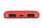 Портативний зарядний пристрій Power Bank 2E 5000mAh, DC 5V, 2.1A, 4 LED indicator, red
