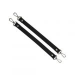 Набір ременів кріплення на коляску (натур.шкіра) MyMia NV8833BK чорний