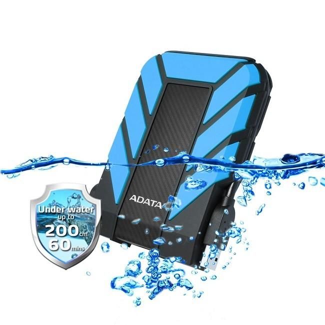 Портативний жорсткий диск ADATA 5TB USB 3.1 HD710 IP68 Pro Black