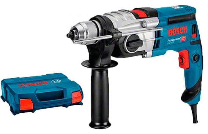 Дриль ударний Bosch GSB 20-2, 850Вт, БЗП, 2.6 кг