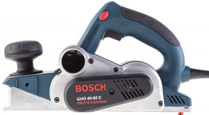 Рубанок Bosch Professiona GHO 40-82 C, 850 Вт, ніж 82мм, стругання 4 мм, 3.2 кг