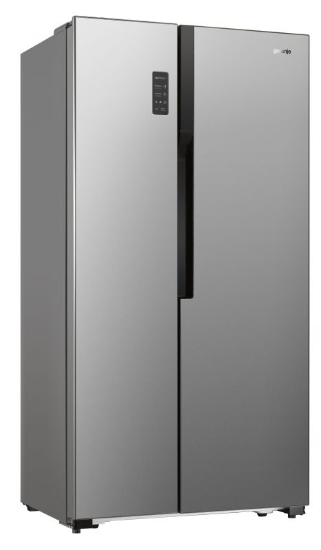 Холодильник SBS Gorenje NRS9181MX, 179х64х91см, 2 двері, 339( 177)л, А+, Total NF , Зона св-ті, Зовн. Диспл, Нерж