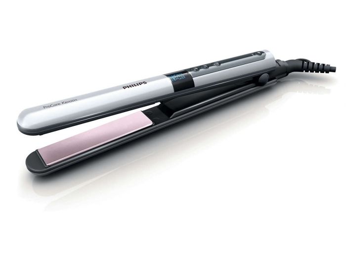 Щипці-випрямляч для укладки волосся Salon straight ProKeratine Philips HP8361/00