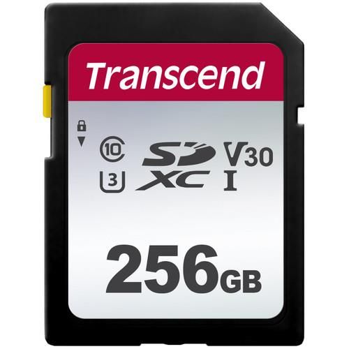 Карта пам'яті Transcend SD 256GB C10 UHS-I  R100/W40MB/s