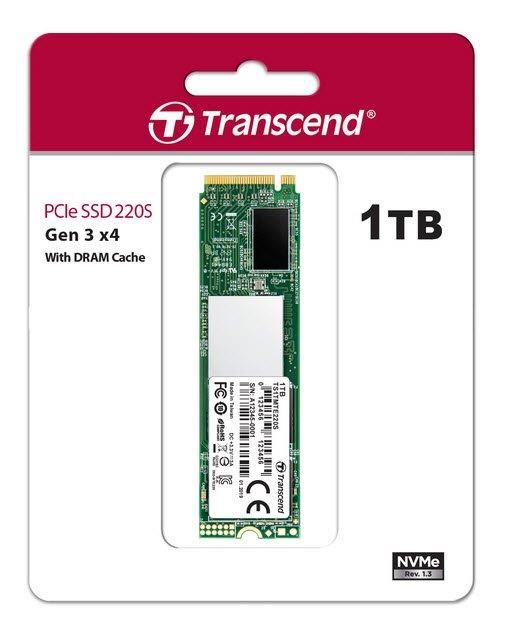 Накопичувач SSD Transcend  M.2 1TB PCIe 3.0 MTE220S