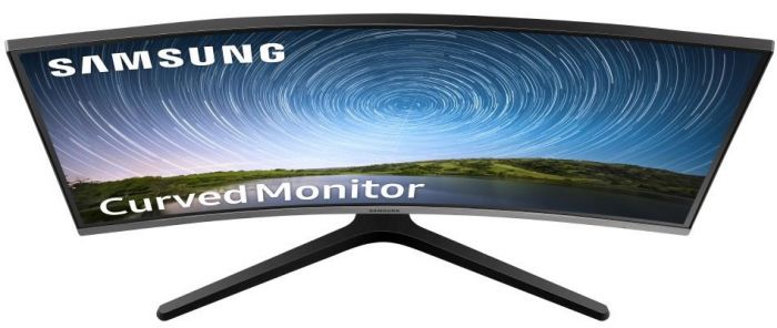 Монітор CURVED LED LCD Samsung 27" C27R500 FHD 4ms, D-Sub, HDMI, VA, Headphone, Dark Blue Gray